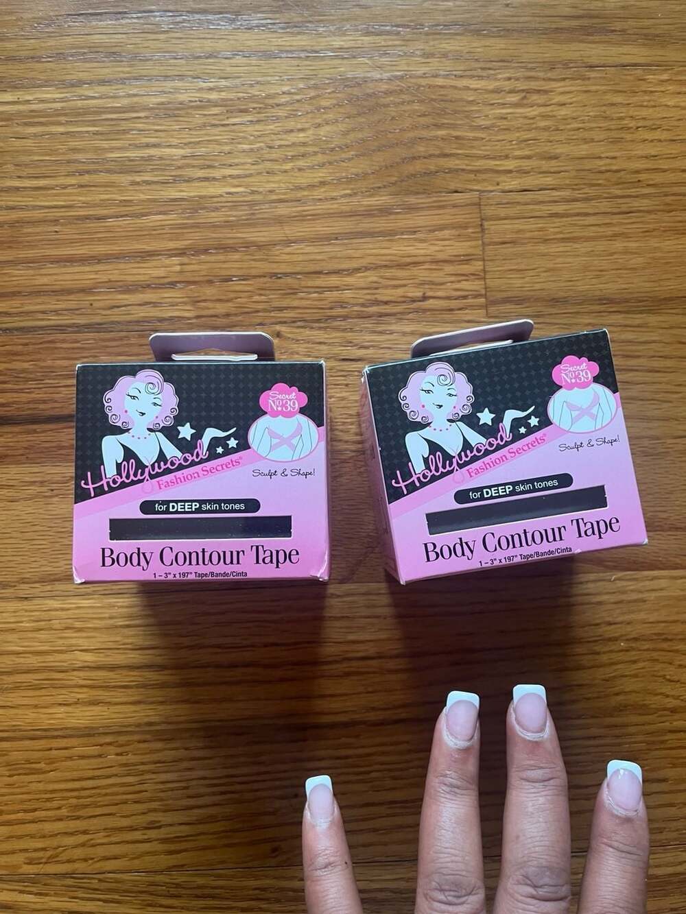 Hollywood Fashion Secrets Secret No. 39 Body Contour Tape for Deep Skin Tones